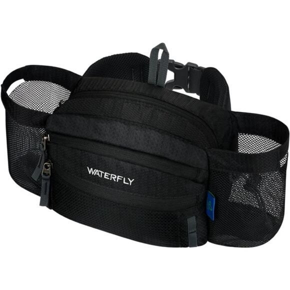 Fanny Pack Waist Bag: Waist Pack for Women Men with Two Water Bottle Holder - Picture 1 of 7